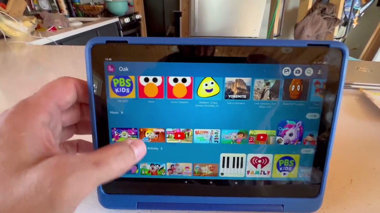 Amazon Fire HD 8 Kids Pro tablet, Great fire tablet for children