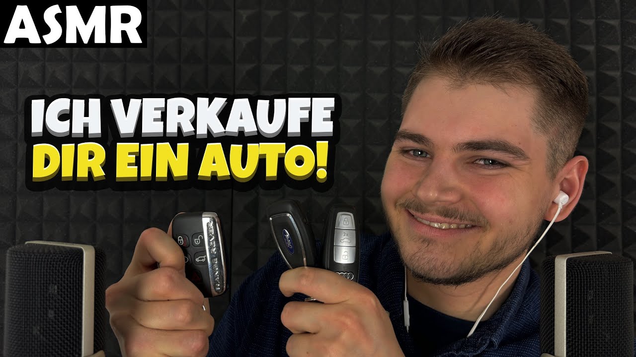 АСМР - ПРОДАЮ МАШИНУ РОЛЕВАЯ (НЕМЕЦКИЙ) | АСМР Тони