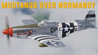 P-51 Mustangs Over Normandy || DCS: Debden Eagles Campaign - Mission 2