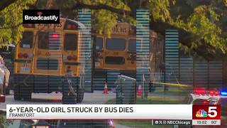 6-year-old struck and killed by school bus driver in Frankfort
