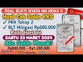 ALHAMDULILLAH HASIL CEK SALDO BLT MITIGASI & PKH TAHAP 2 DI KKS PADA HARI INI SABTU 23 MARET 2024