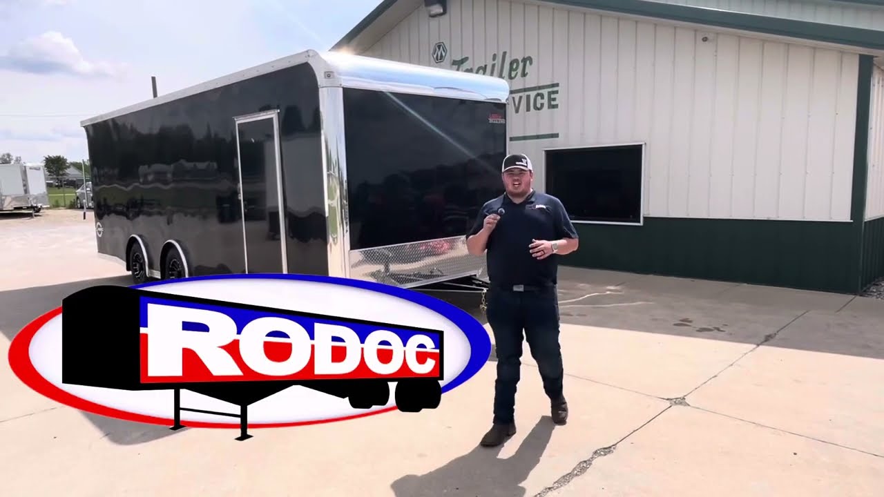 United 24’ Enclosed Car Hauler