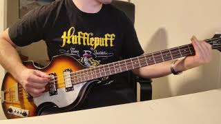 Bass-cover, The Beatles - A hard day&#39;s night