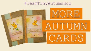 #TeamTinyAutumnHop || Set of Autumn Cards with Tonic Studios Warm Cocoa Wishes
Hi and welcome to our Team Tiny hop for the month of September! In order to see all the participants in this hop, please click ➡ #TeamTinyAutumnHop or just search it. We truly appreciate you spending your time watching, commenting and supporting us!
Here is a playlist with all the videos taking part in the hop: https://www.youtube.com/playlist?list=PLbHHlCw5koZlnWeW8i3N-bbQHFtDwVL_g
For my set of Autumn cards I used Tonic Studios Warm Cocoa Wishes stamp set. I colored the two birds with Copics and used Distress inks for ink blending.
For my sentimen, I used Korttipaja fi - Iloa ja valoa sinulle stamp set.
Thank you so much for stopping by!
Hugs,
Boryana
Find me:
Blog: https://boryscraftingplace.com
Instagram: https://www.instagram.com/bory_crafts/
Music by https://youtube.com/ikson #TeamTinyAutumnHop || Set of Autumn Cards with Tonic Studios Warm Cocoa Wishes