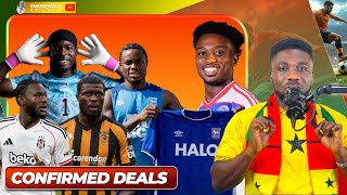🇬🇭8 big confirmed black stars players transfers-Good news for Ati Zigi-Issahaku & Tariq lamptey join