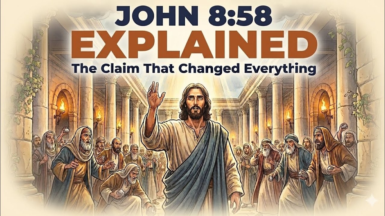 John 8:58 Explained(The Claim That Changed Everything) ️ #Jesus # ...