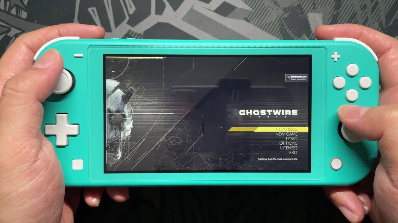 Ghostwire Tokyo Gameplay | Nintendo Switch LITE - YouTube