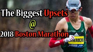 The Biggest Upsets At The 2018 Boston Marathon