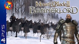 Mount & Blade II: Bannerlord | PS5 Console Gameplay | Vlandia vs Sturgia Battles in the Snow (P J)