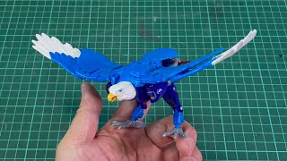 Transformers Deluxe Class Star Eagle (Eagle mode to Robot mode)