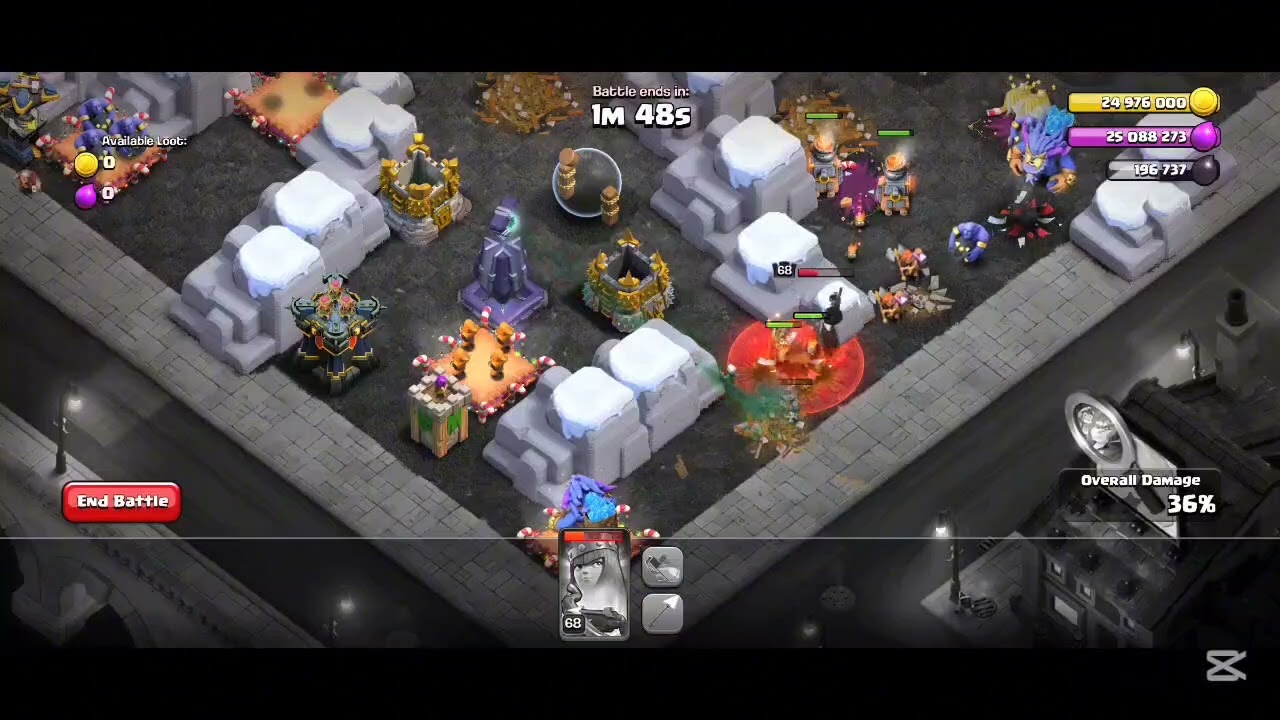 Clash of clans - Showtime champion challenge (Dark days)