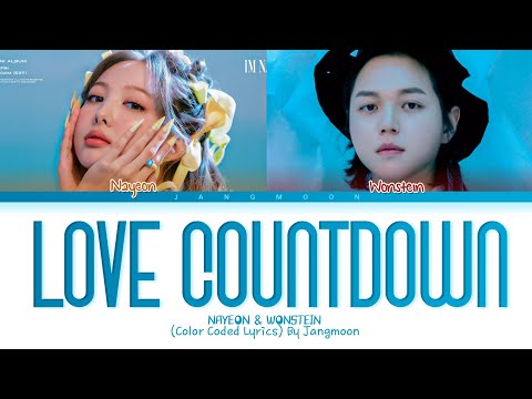 NAYEON FEAT WONSTEIN 'Love Countdown' | Legendado/Tradução PT-BR (Color Coded Lyrics)