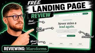 maroforms.com - Free Landing Page Audit (Conversion Rate Optimization review)
