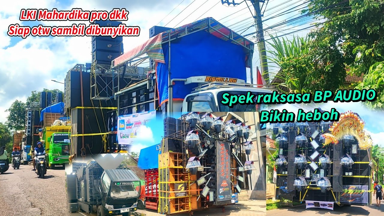 Speak raksasa BP berjalan menuju start.Mahardika pro,Lki siap menyusul sambil dibunyikan