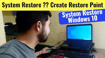 How to Create System Restore Point in Windows 10 and How to System Restore Laptop in Hindi 2020
