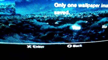 How to put a background picture on your ps3