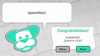 Guidepost Found | Guidepost Solutions | Word Sudoku By POWGI