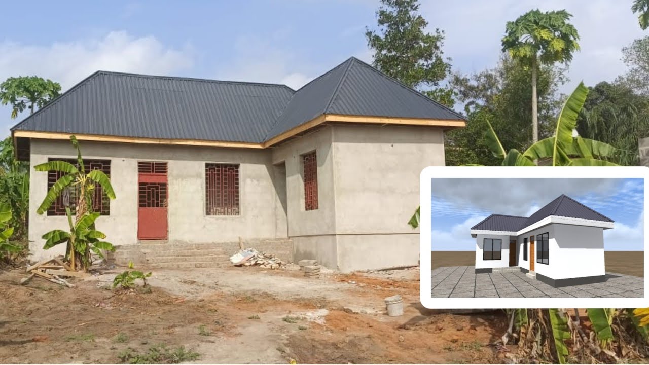 RAMANI NZURI YENYE VYUMBA VIWILI VYA KULALA, (1 MASTER BEDROOM, 1 SINGLE BEDROOM.)