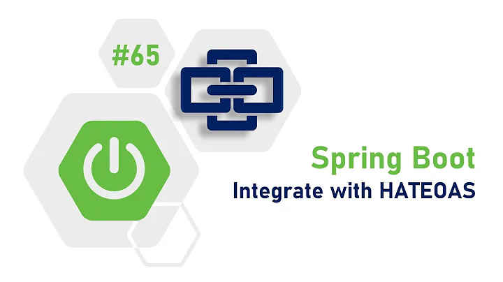 65 - Spring Boot & HATEOAS : What is HATEOAS in REST? | How to Hypermedia links with JSON response?