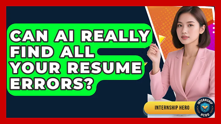 Can AI Really Find All Your Resume Errors? - Internship Hero