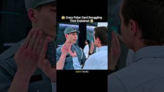 😱 Crazy Poker Card Smuggling Trick Explained 🤯 #shorts #us #usa #film