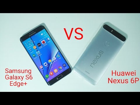 Vídeo: Diferença Entre Google Nexus 6P E Galaxy S6 Edge Plus