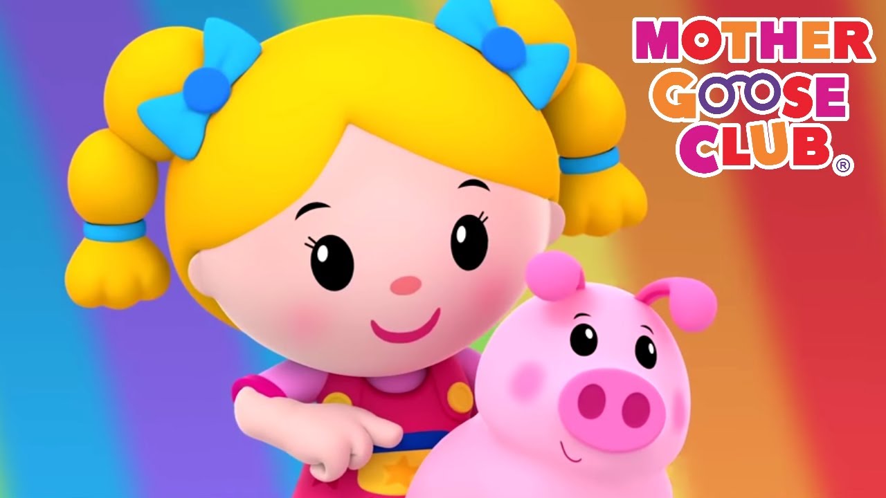 Learn Colors with Mother Goose Club | Color Train + more Nursery Rhymes ...