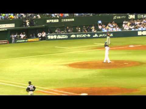 西口文也　現役最終登板　2015年9月28日