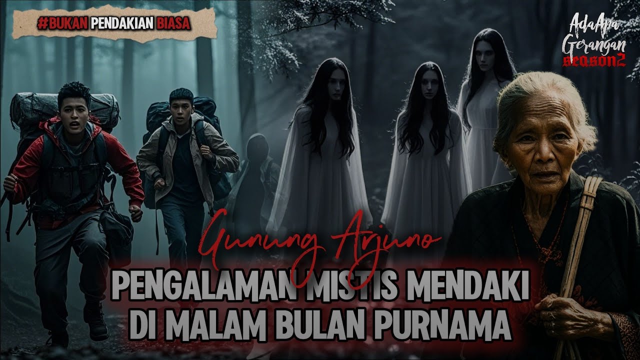 GUNUNG ARJUNO VIA TRETES // SIANGNYA AMAN GILIRAN MALAM HOROR