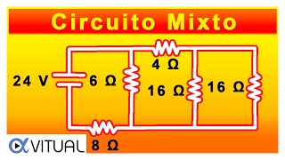 Cómo resolver un CIRCUITO Eléctrico MIXTO