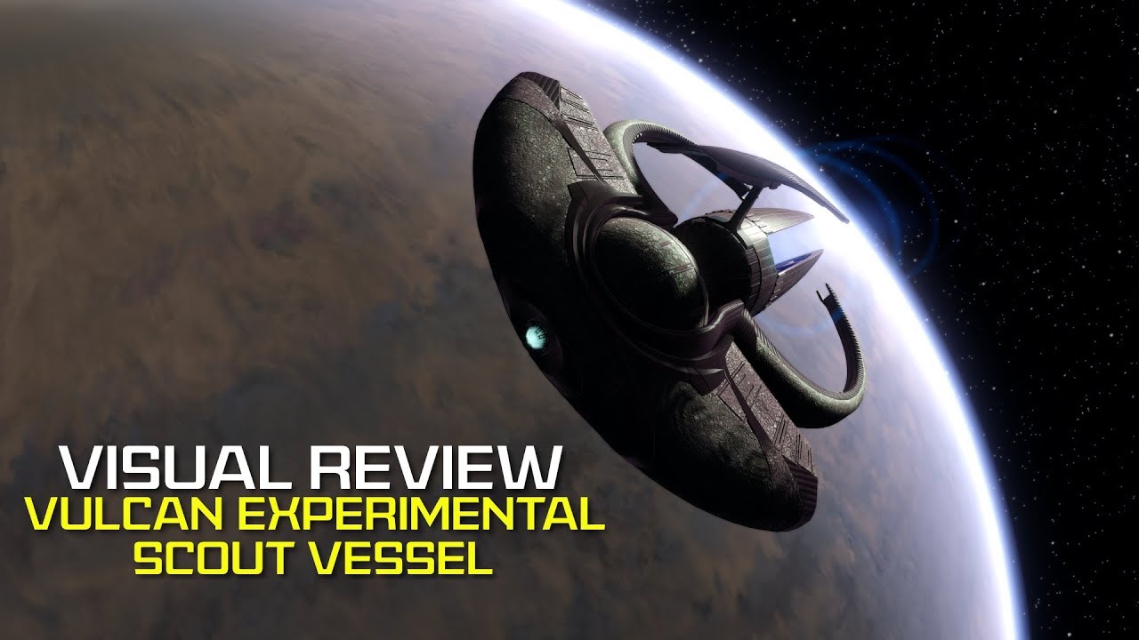 star trek online vulcan experimental scout vessel