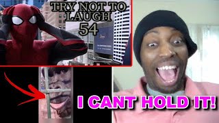Try not to laugh CHALLENGE 54 - by AdikTheOne REACTION!!!