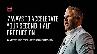 7 Ways to Accelerate Your Second-Half Production
