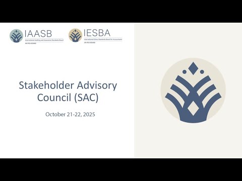 IFEA Stakeholder Advisory Council SAC October 22 2025 Session 2 