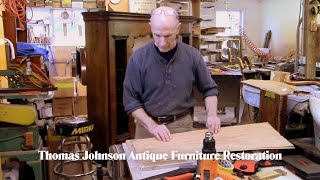 Restoring a Welsh Cupboard  Thomas Johnson Antique Furniture Restoration