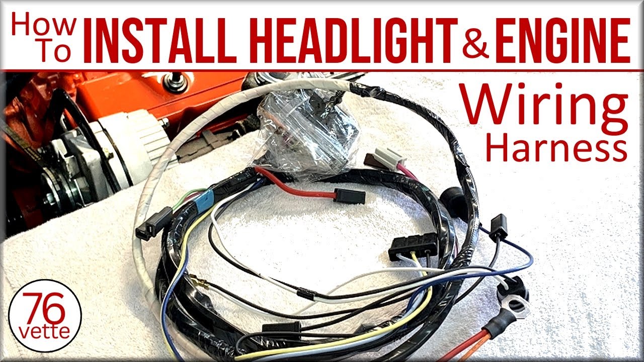 49 C3 Corvette Engine Wiring Harness - Wiring Diagram Plan