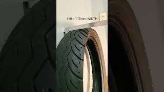 Tire Size Explained | 110/80-17 #tiresize #gulong
