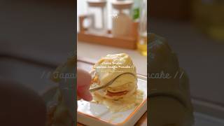 Creme Brulee Japanese Souffle Pancake #homemade #asmr