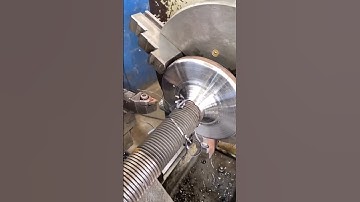 ⚙️ Precision Lathe Machine Work  #LatheMachine #Machinist #MetalWork #Engineering #ViralShorts