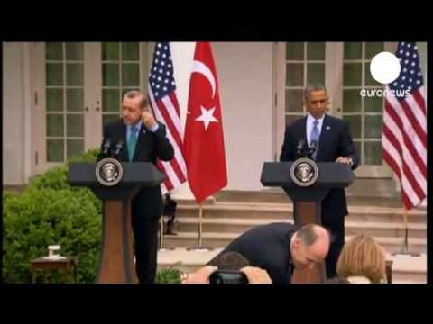 США и Турция согласны с тем, что Башар Асад должен уйти (euronews, 17.05.2013)
