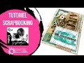 Tutoriel carte facile &quot;Au masculin&quot; en scrapbooking avec les produits Graffiti Girl