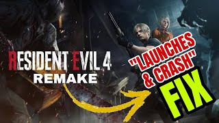 RE4 Remake "LAUNCH & CRASH" fix || Resident evil 4 remake not launching problem fix screenshot 4