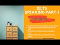 Topic Furniture IELTS Speaking Part 1 Questions Answers With Band 9 Vocabulary mp3