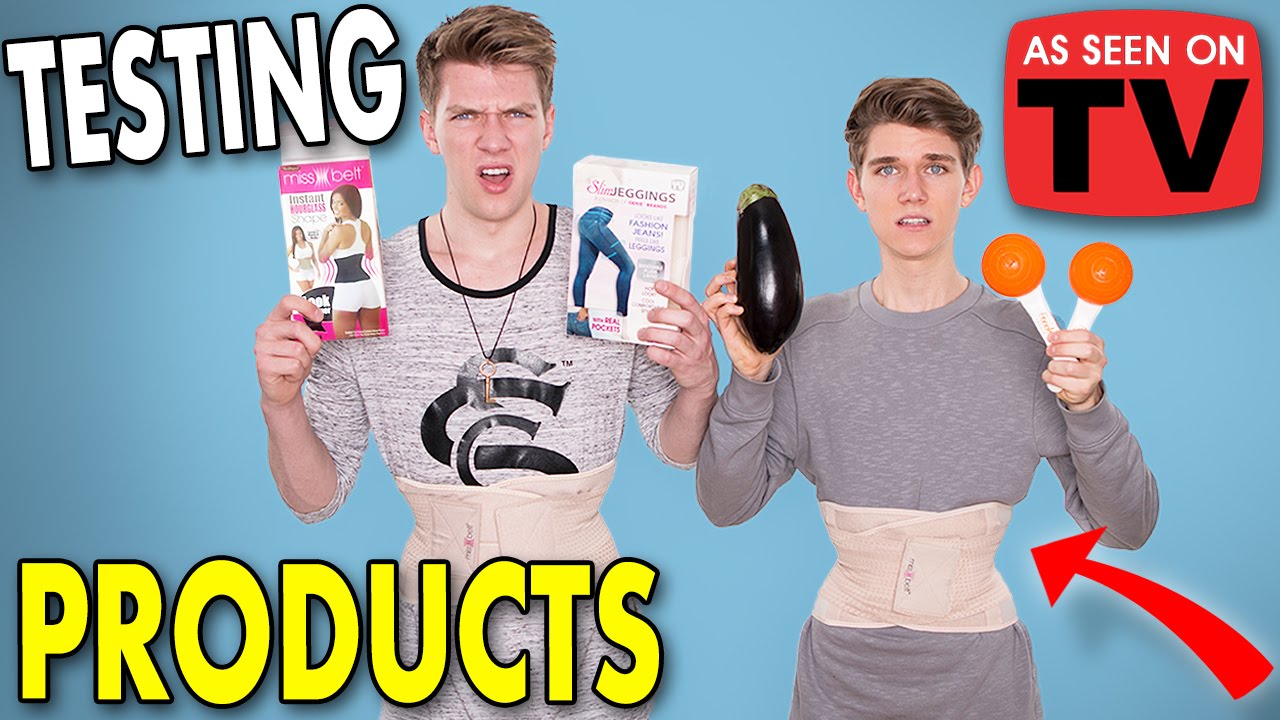 ⁣TESTING *AS SEEN ON TV* PRODUCTS Sibling Tag | Collins Key