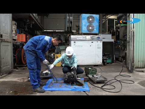 Video Máy nén khí cao áp Airman đại tu,thay thế vòng bi đầu... - youtube