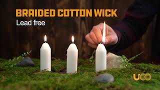 UCO 9 Hour White Candles Product Overview Video