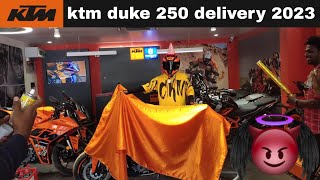 ktm duke 250 delivery 2023 | ktm duke 250  #ktm #motovlog #subscribe