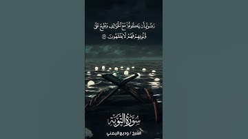 سورة التوبة | At-Tawbah | آية 87 | الشيخ وديع اليمني