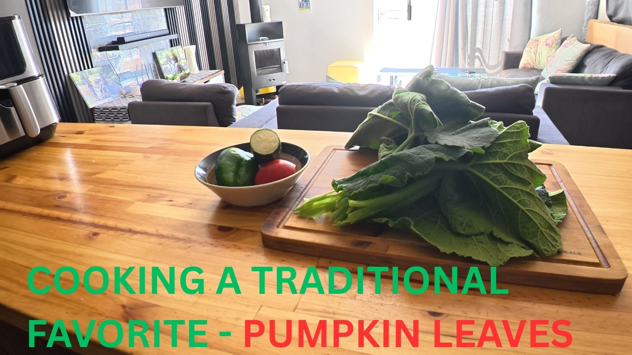Cooking Pumpkin Leaves in the City