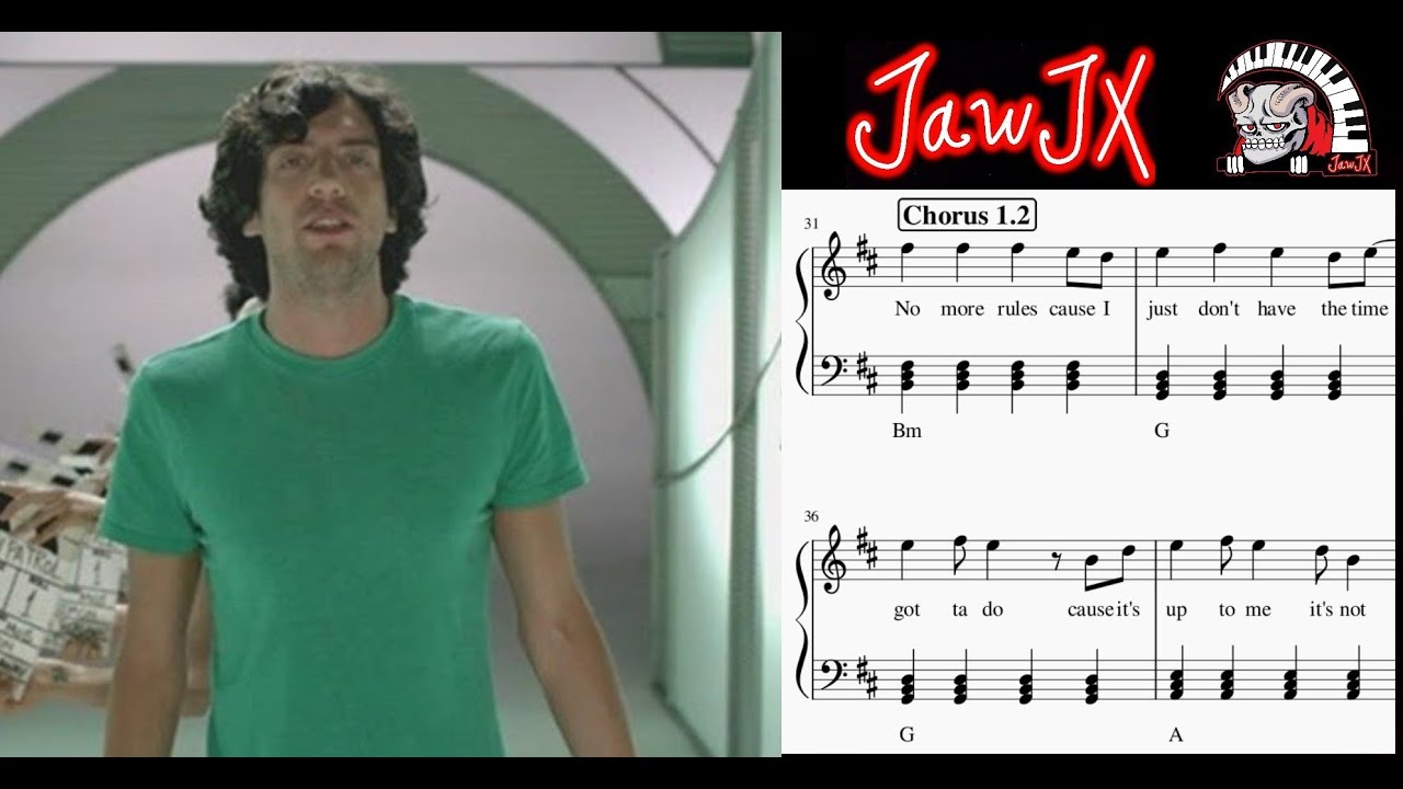 Snow Patrol - Called Out In The Dark ( Piano Sheet Music )